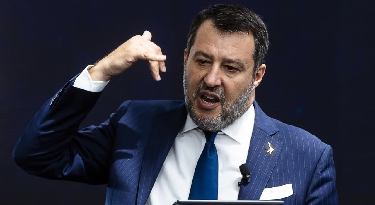 il ministro delle Infrastrutture, Matteo Salvini
