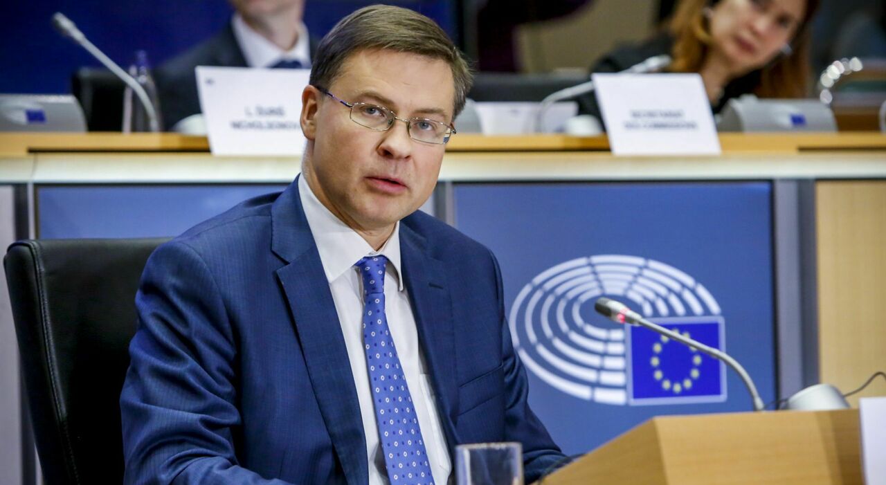 il vicepresidente della Commissione europea, Valdis Dombrovskis