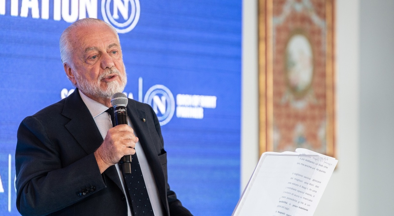 De Laurentiis, il rinascimento napoletano: «Il Napoli punto d