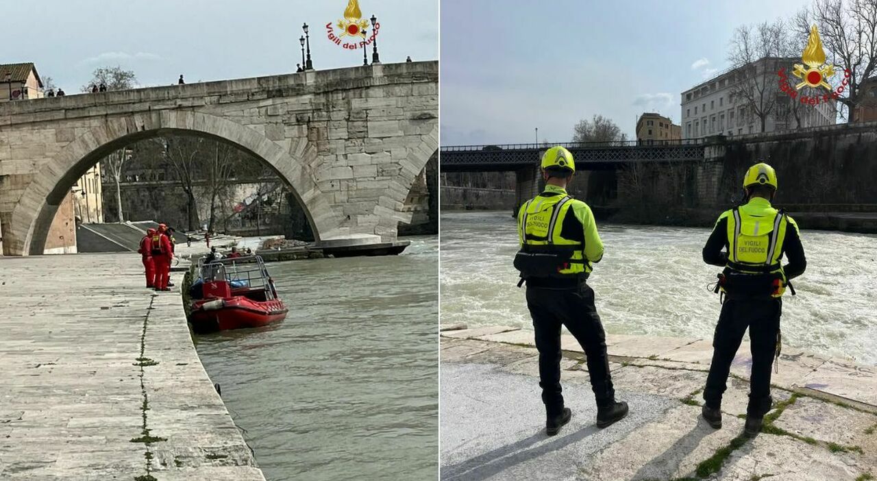 Ritrovato nel fiume dopo essere stato avvistato al ponte Principe Amedeo Savoia