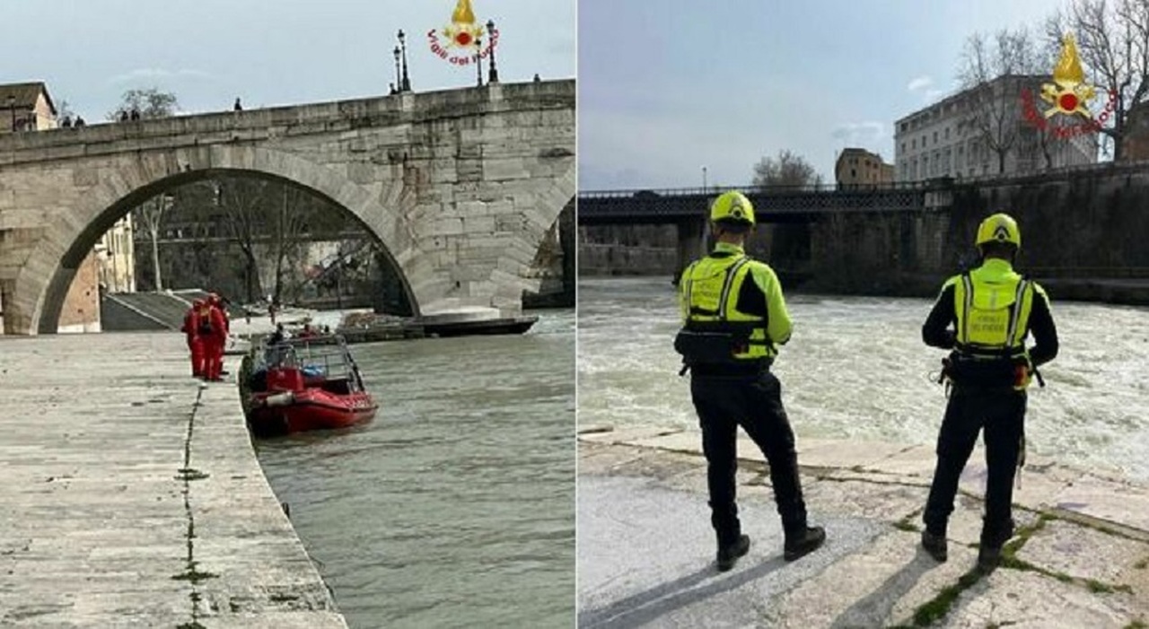 drammatico ritrovamento acque tevere