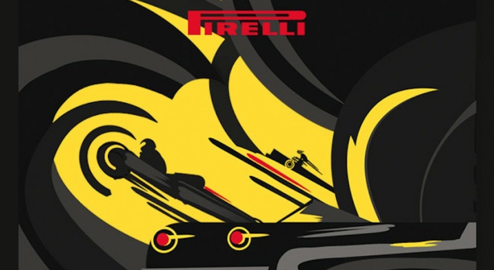Una delle illustrazioni di Emiliano Ponzi nell'annual Report di Pirelli
