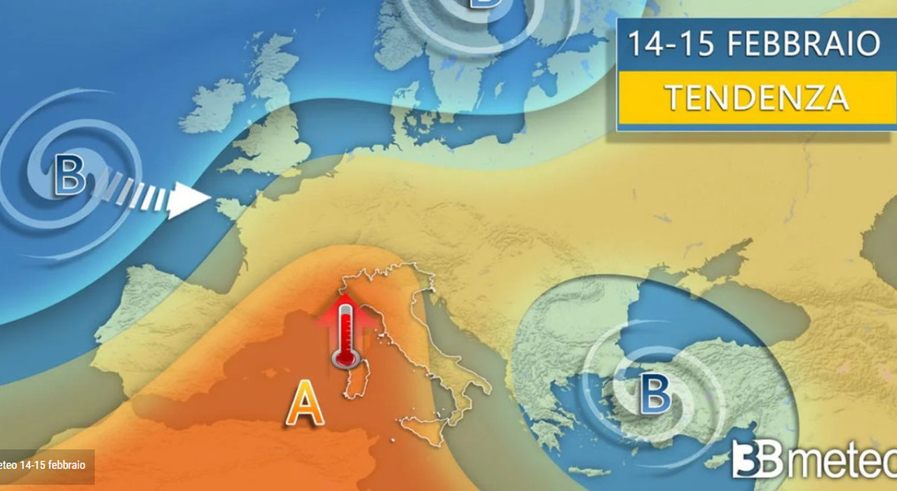 Meteo San Valentino, Torna Il Caldo Dell'anticiclone: Temperature ...