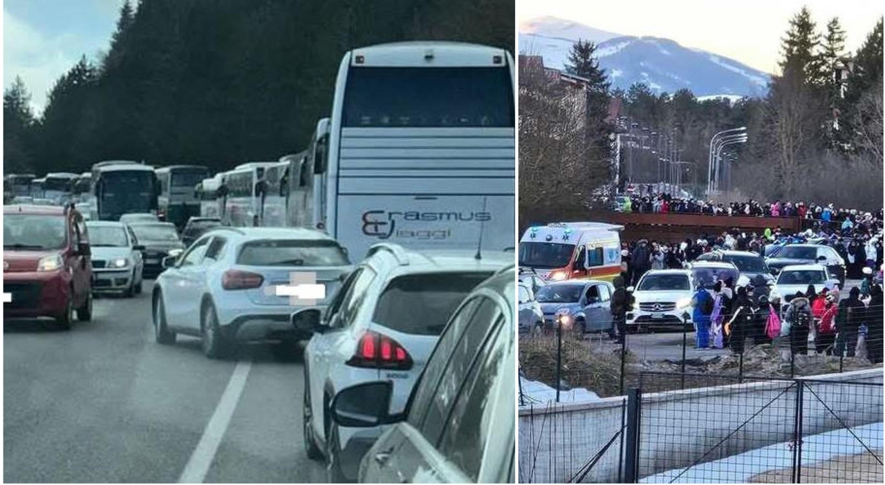 Roccaraso, nuova invasione di turisti. La serrata dei bar. E i residenti oggi vanno via: in arrivo 60 bus