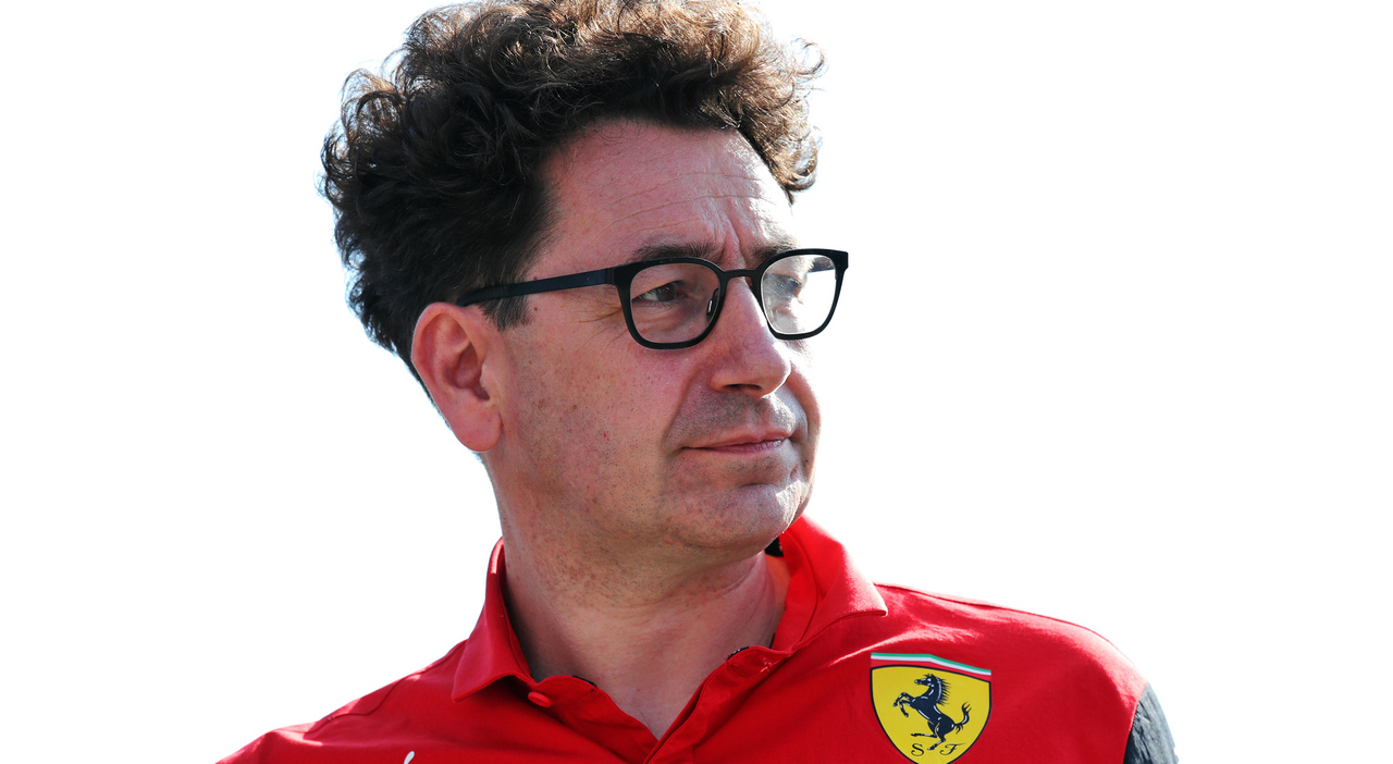 Mattia Binotto team principal della Ferrari
