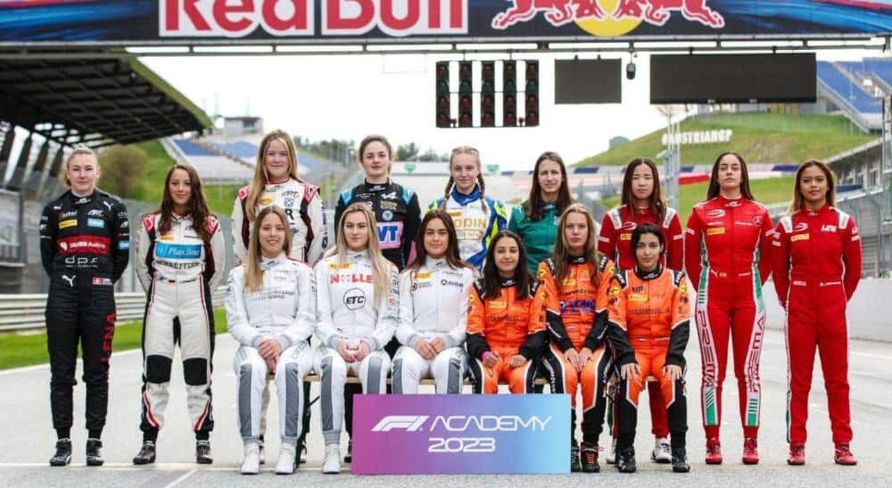 Le partecipanti nella F1 Academy