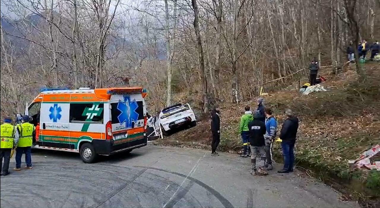 L' incidente di gara ai danni di uno spettatore sulle strade del Rally del Ciocco
