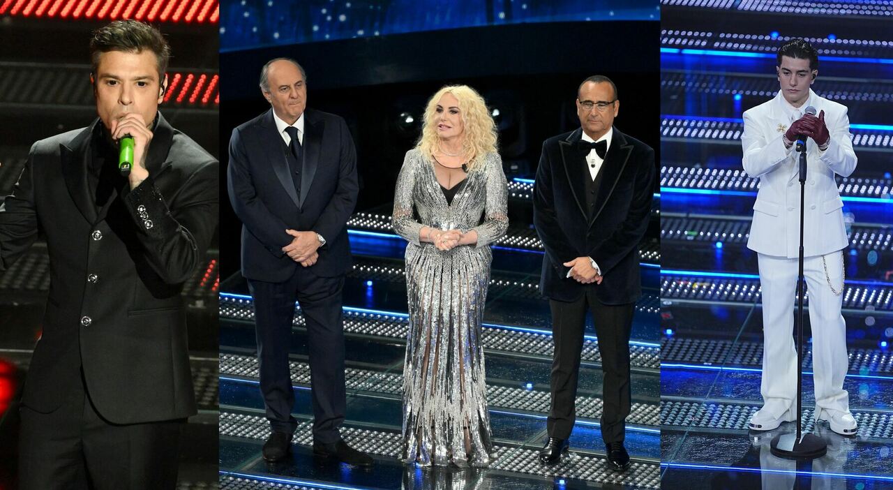 Sanremo 2025, top e flop prima serata: Conti puntuale, Tony Effe Califano, Gerry Scotti commosso, Clerici e il cornetto nelle mutande, Fedez versione vampiro, Jovanotti una garanzia