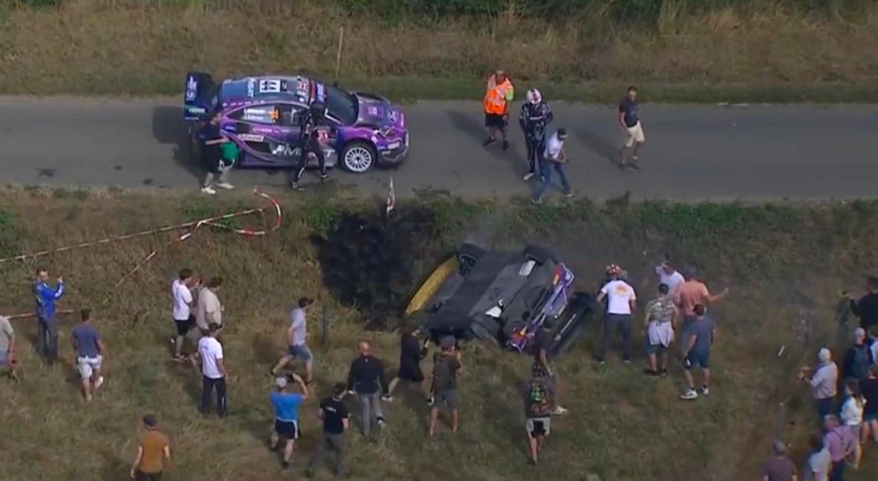 L'ennesimo incidente al Rally del Belgio