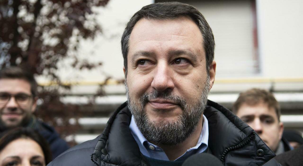 il vice premier e ministro delle Infrastrutture e dei Trasporti, Matteo Salvini