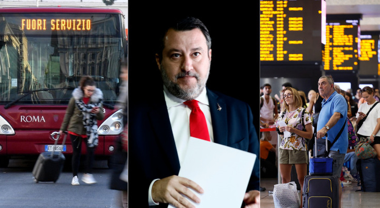 Sciopero trasporti venerdì 13 dicembre: orari e fasce garanzia di treni, metro e bus. Salvini: «Inammissibile, firmata riduzione a 4 ore»