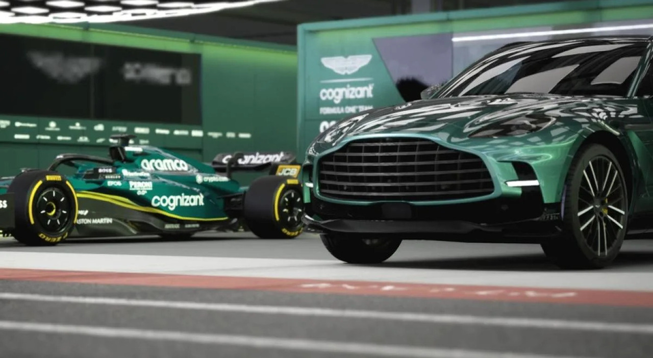 Una F1 e la DBX firmate Aston Martin