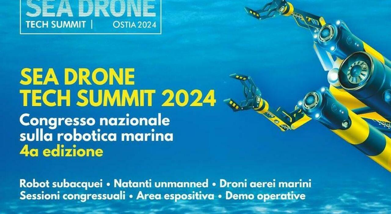 Ostia ospita il “Sea Drone Tech Summit” dedicato alla robotica marina