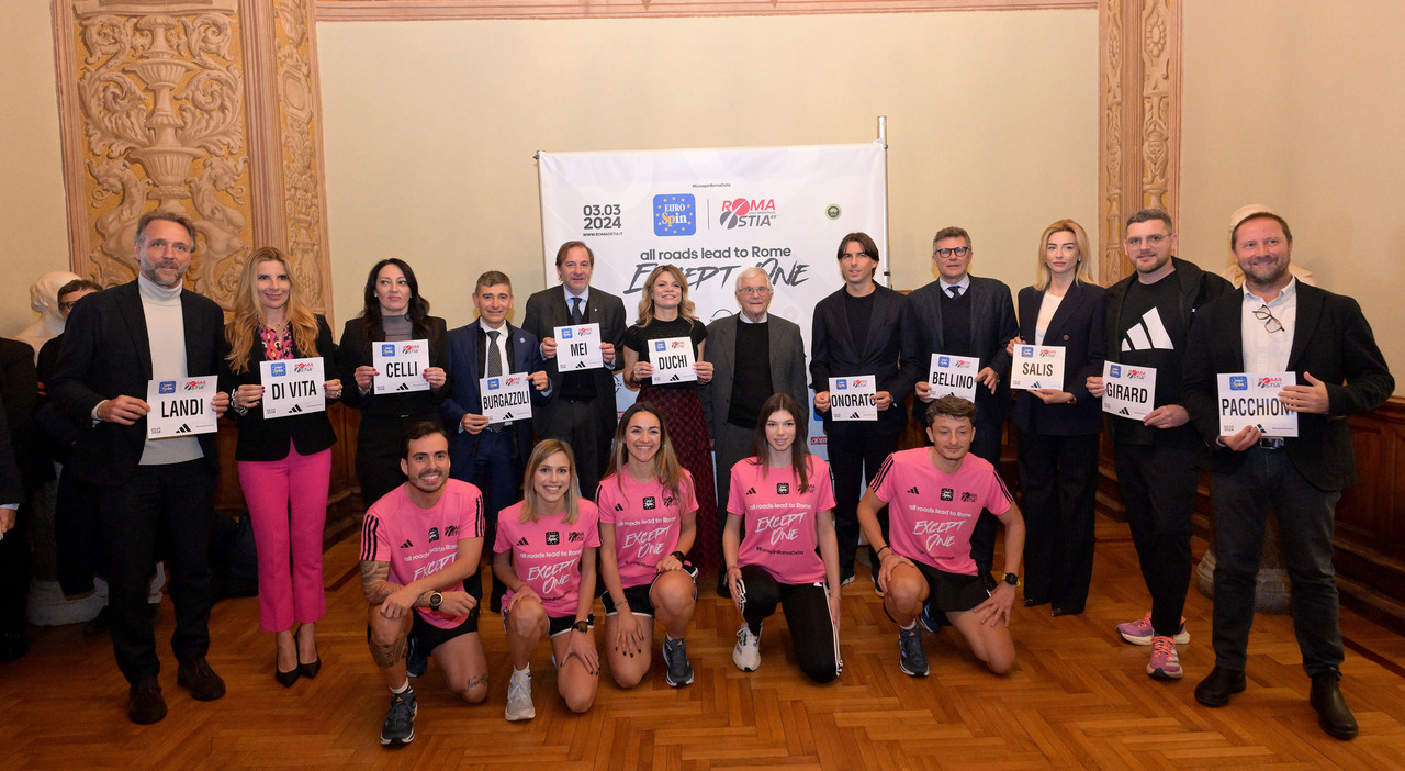 Presentación de la 49ª edición de la Media Maratón Eurospin RomaOstia