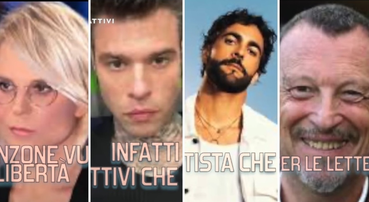 Morgan ger ut ”I Cattivi” mot Fedez, Maria De Filippi, Amadeus och…