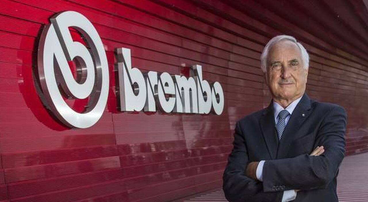 il presidente di Brembo, Alberto Bombassei