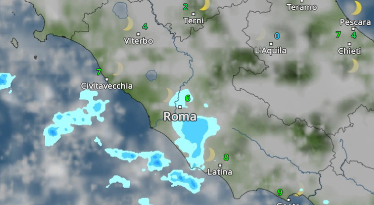 Rovesci e temporali attesi nel pomeriggio. Le previsioni