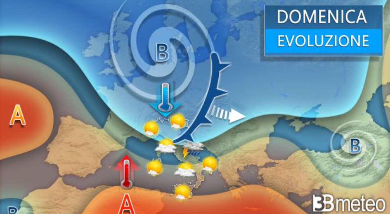 Spring Weather In Italy Spring Weather in Italy: The Dove Cyclone Brings Changes