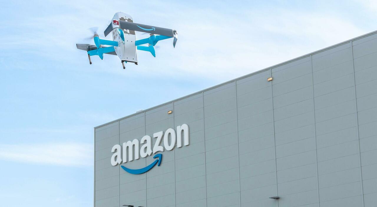 Amazon, consegna con droni dal 2025 in Italia: riuscito il test in Abruzzo