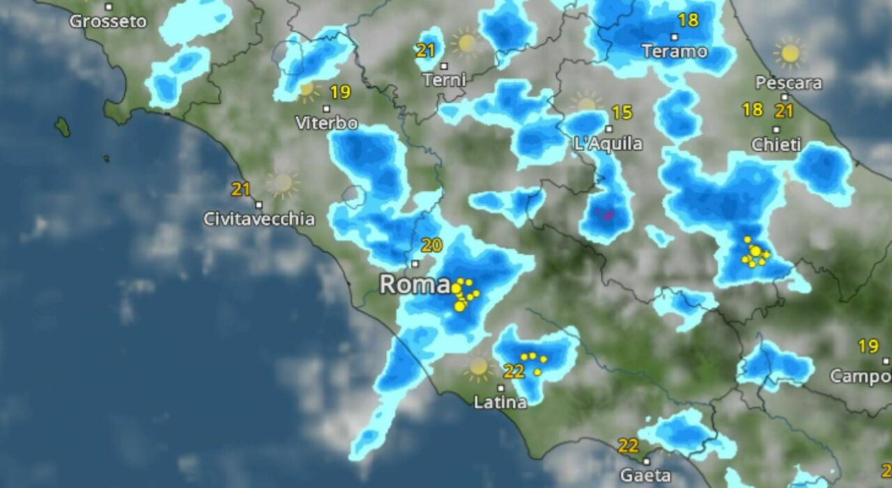 Roma sotto la pioggia: scopri quando e dove cadrà l’acqua questo weekend!