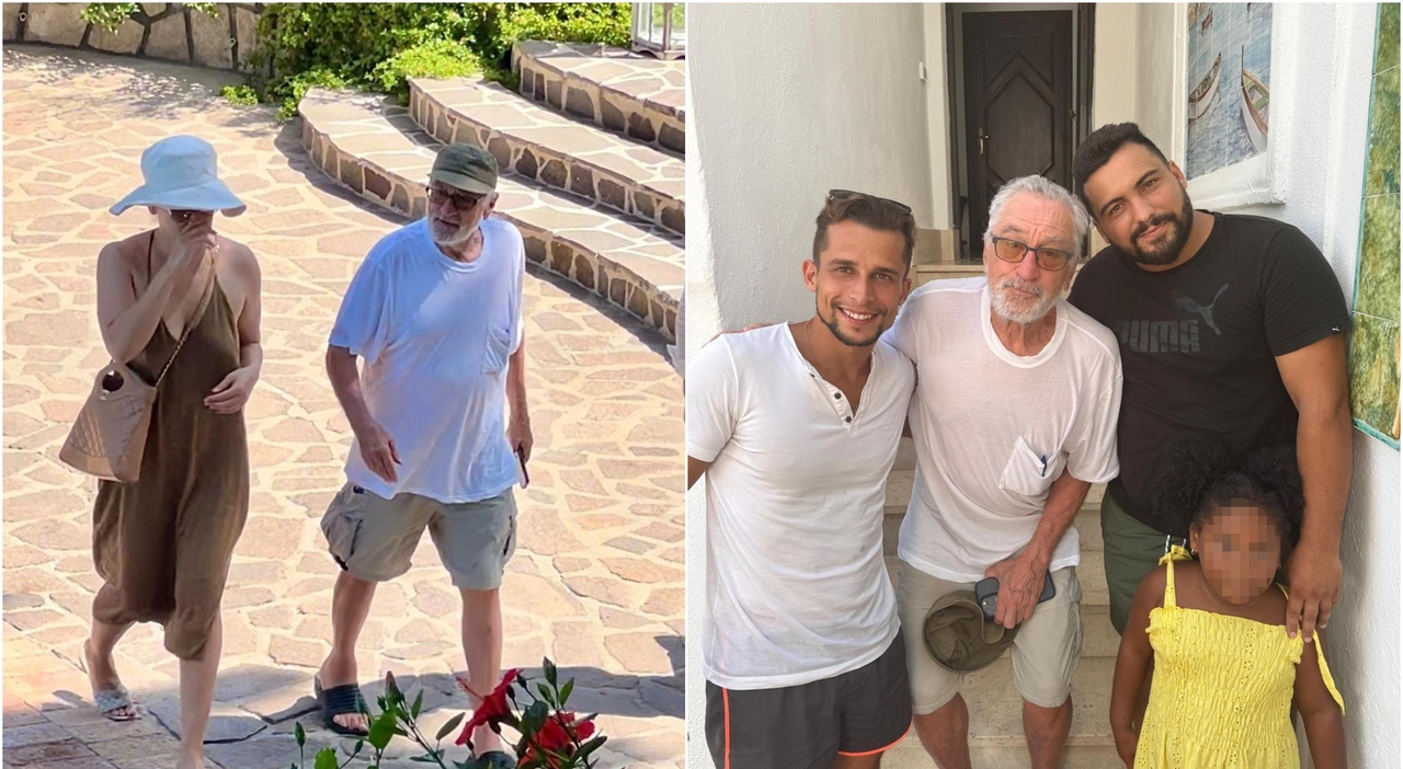 Robert De Niro's Luxurious Lunch on an Italian Island