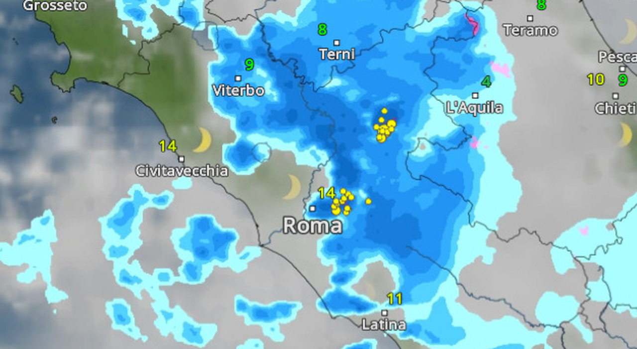 Previsioni del weekend: orari e durata delle condizioni meteo