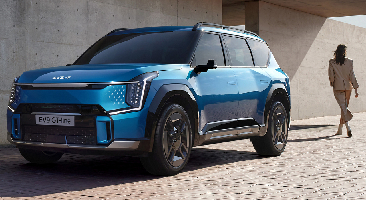 La Kia EV9 GT Line