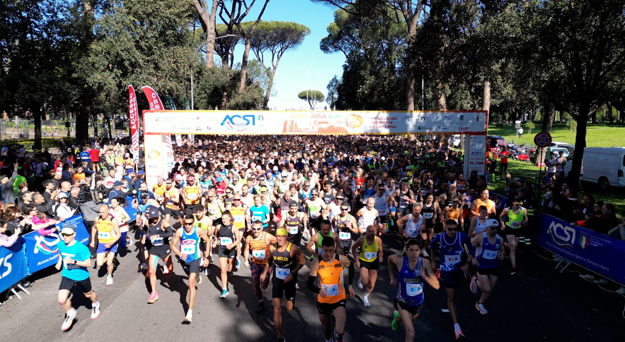 La XXV édition de la Roma Appia Run : Une course emblématique sous le soleil de Rome