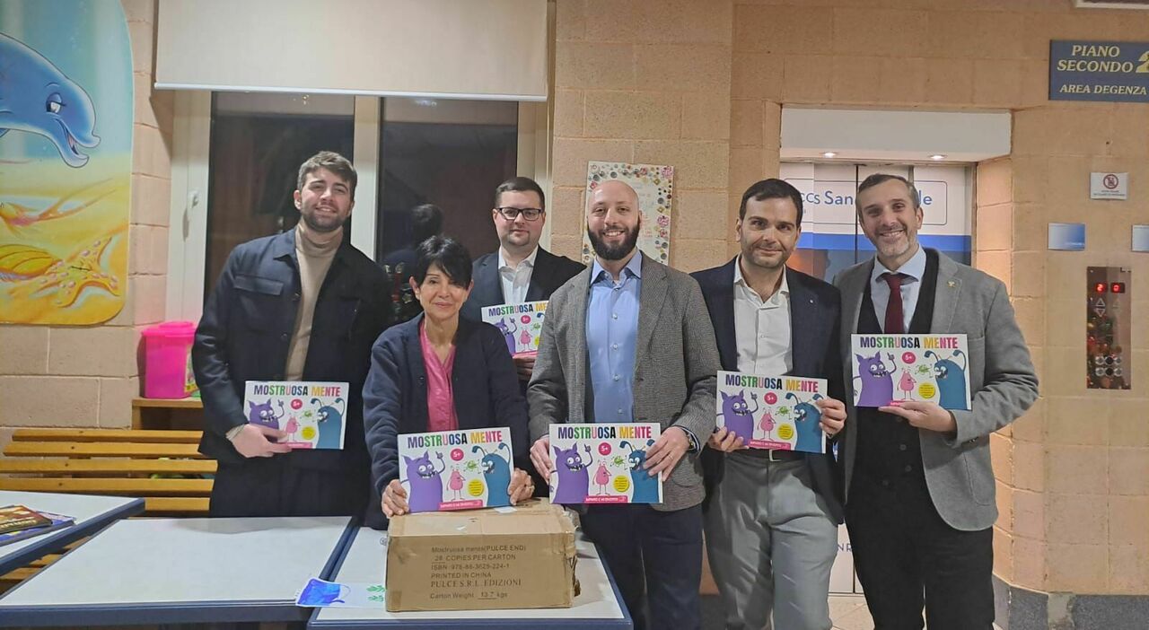 Sorrisi e libri illustrati: la donazione di Round Table all’unità pediatrica dell’Istituto San Raffaele di Roma