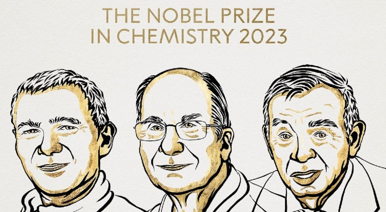Nobel? per la Chimica 2023 a Moungi Bawendi, Louis E Brus e Alexey Ekimov: fondamentali scoperte sulle nanotecnologie