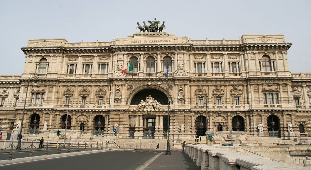 Il palazzo dove ha sede la Corte di Cassazione a Roma