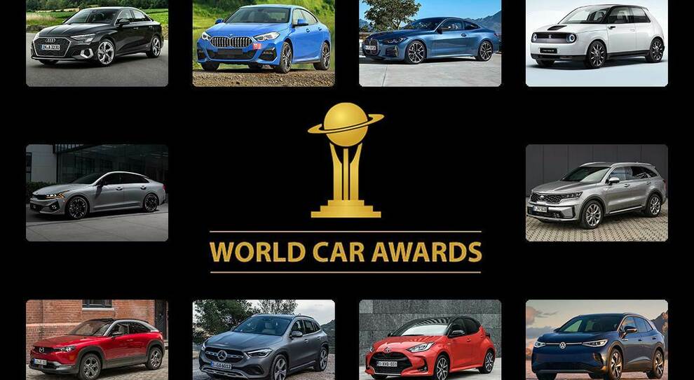 le finaliste del World Car Of The Year 2021