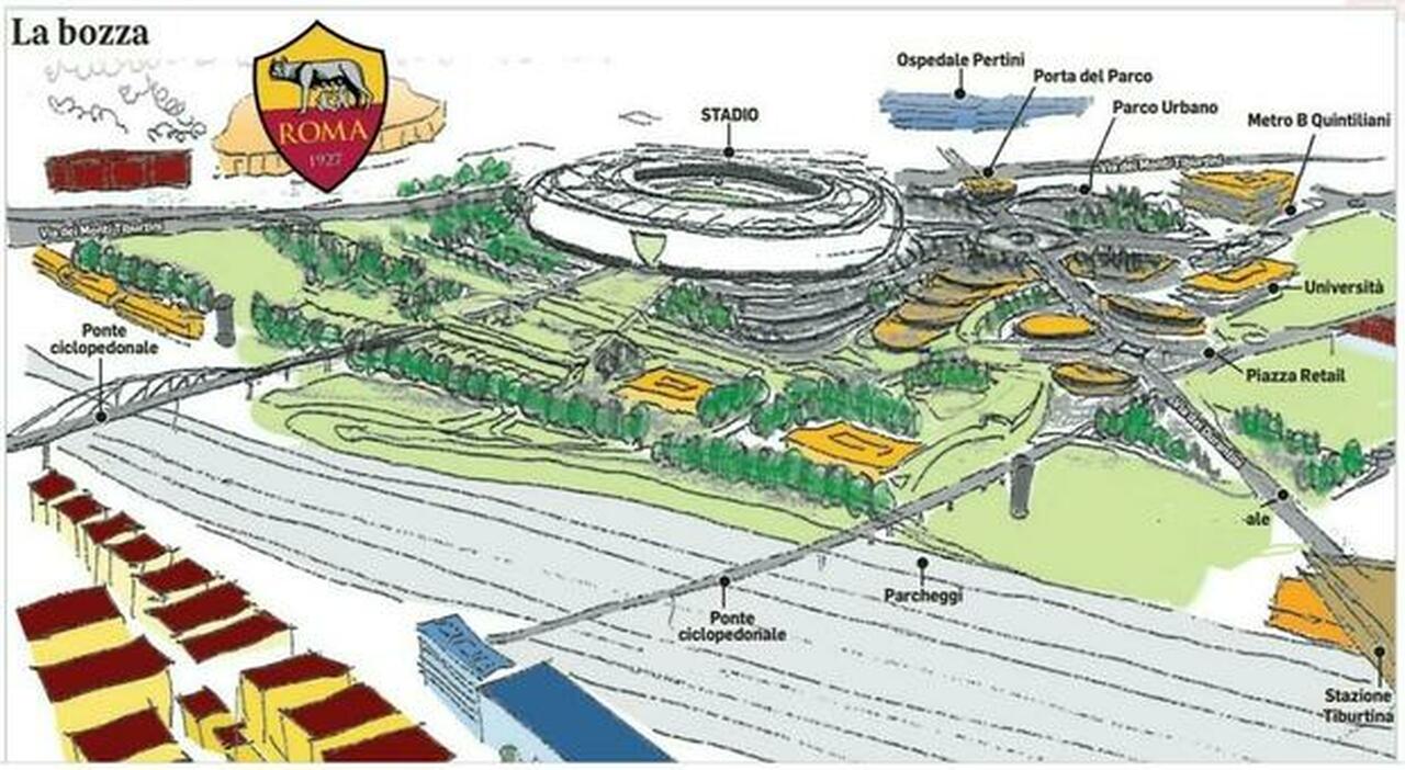 Stadio, Comune in pressing: telefonata con la Roma. «Aspettiamo il progetto»