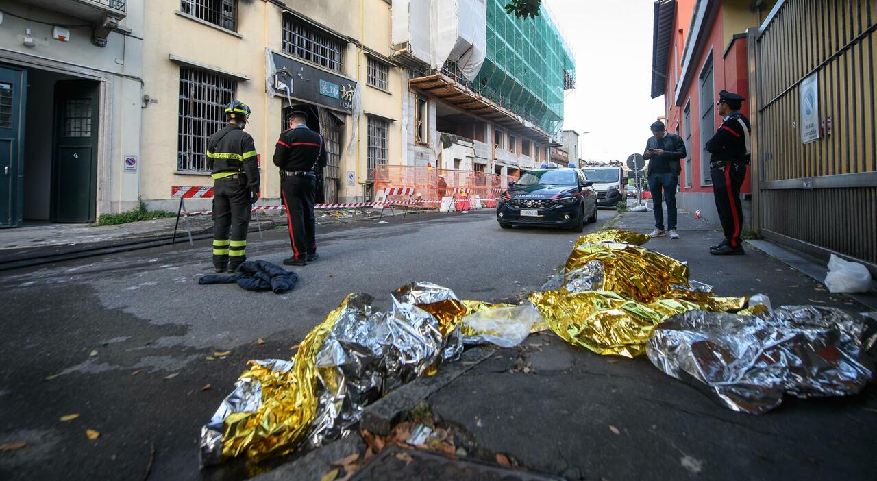 Incendio Milano 