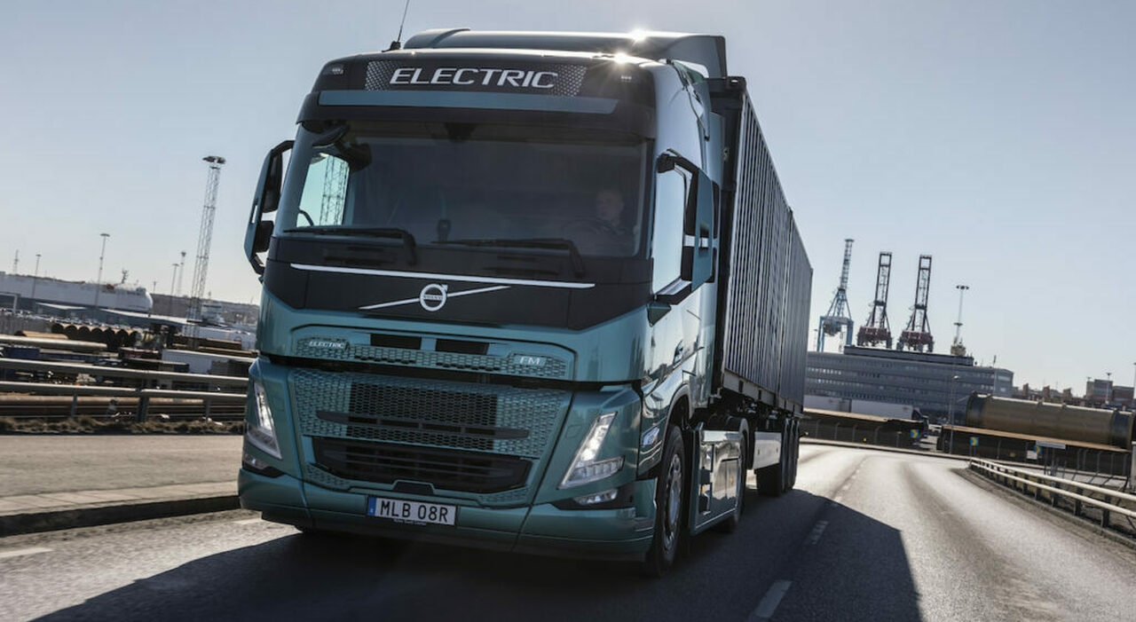 Volvo Trucks partner in Svezia di rete ricarica camion EV