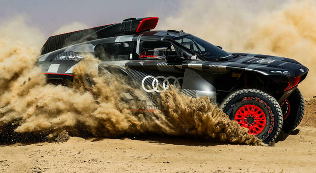 La Audi RS Q e-tron, alla prova del deserto in Marocco
