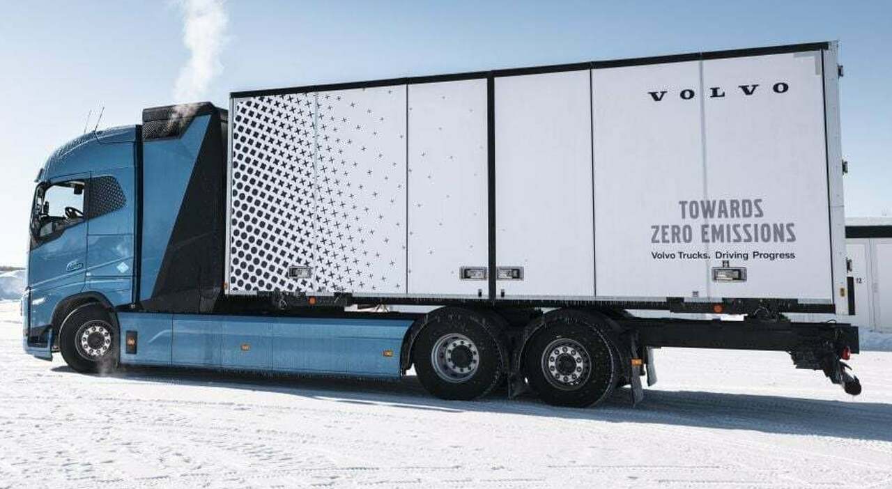 Camion elettrico alimentato ad idrogeno di Volvo Truck
