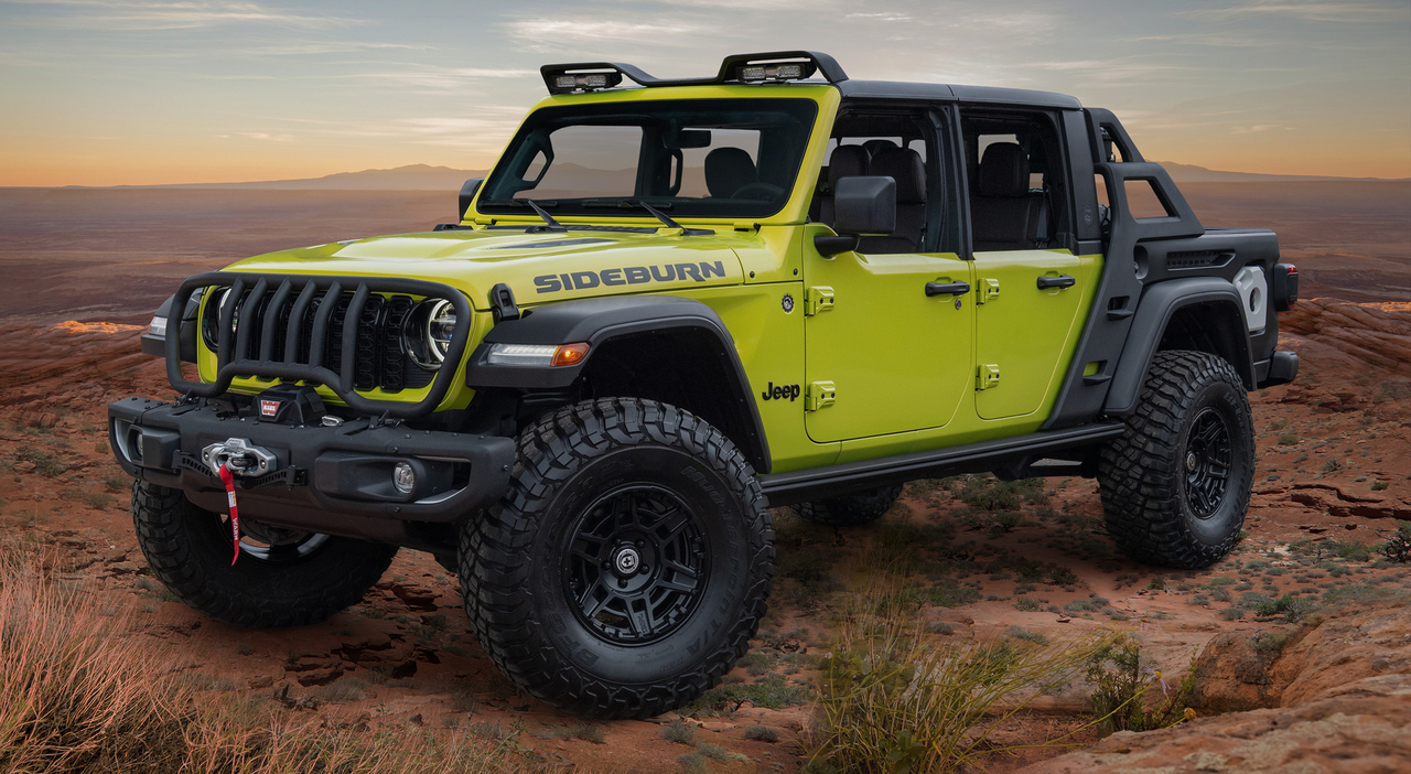 Uno sei sette concept presentati da Jeep al Moab