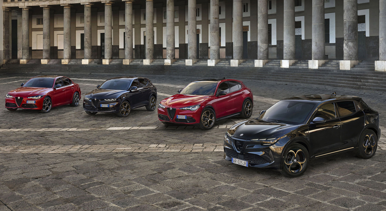 La gamma Alfa Romeo nella serie speciale Intensa