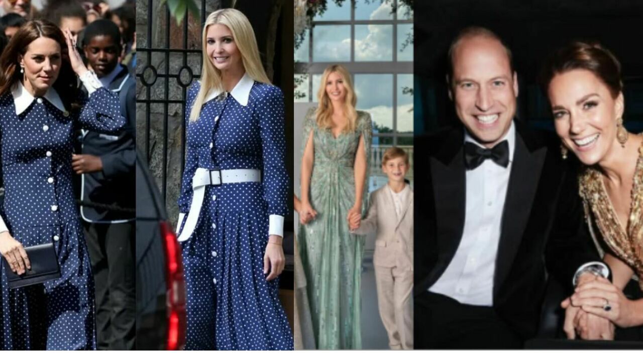 Ivanka Trump e Kate Middleton: chi copia chi? I look identici delle due first lady