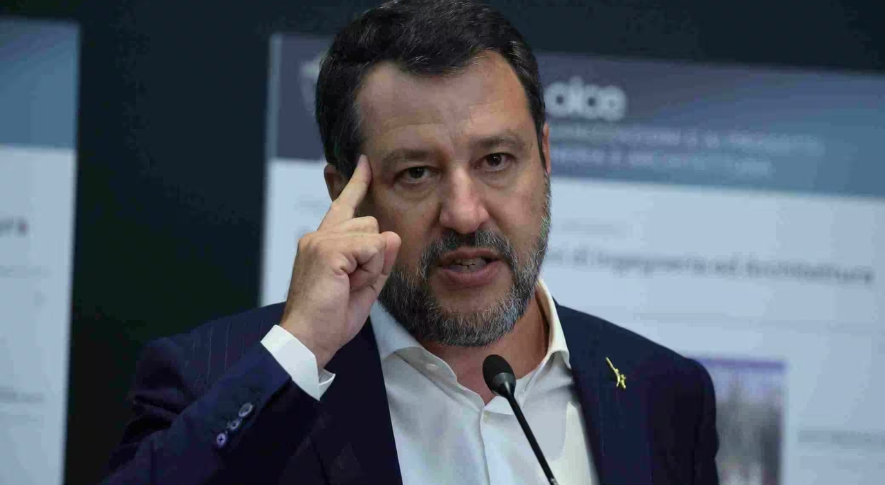 il vicepremier e ministro Matteo Salvini