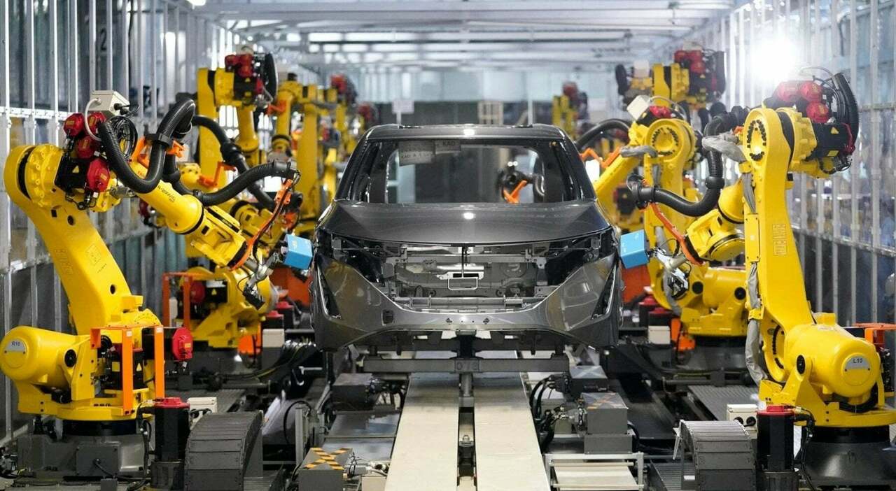 Una fabbrica Nissan