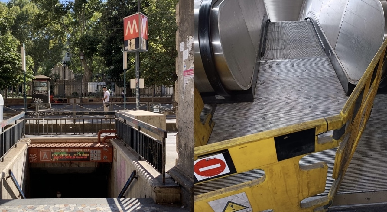 Odissea della fermata Vittorio Emanuele continua, scale inagibili e servizio a intermittenza