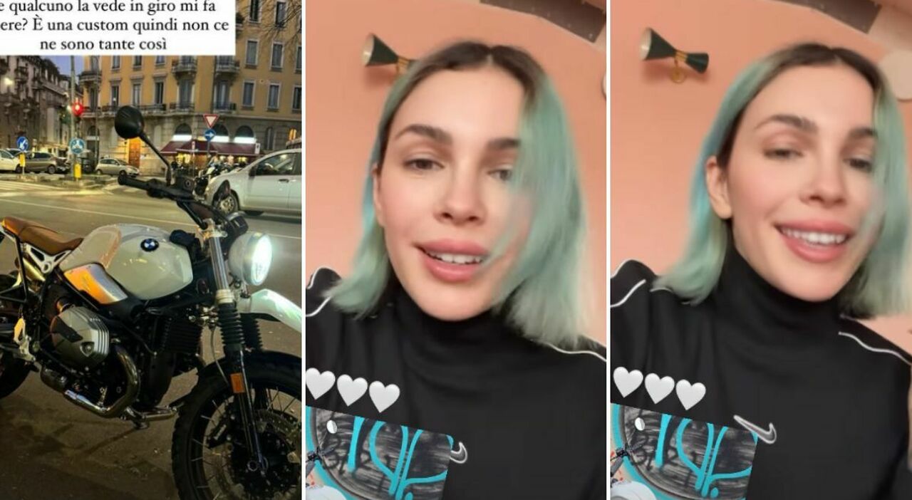 Rose Villain and the Stolen Motorcycle in Milan