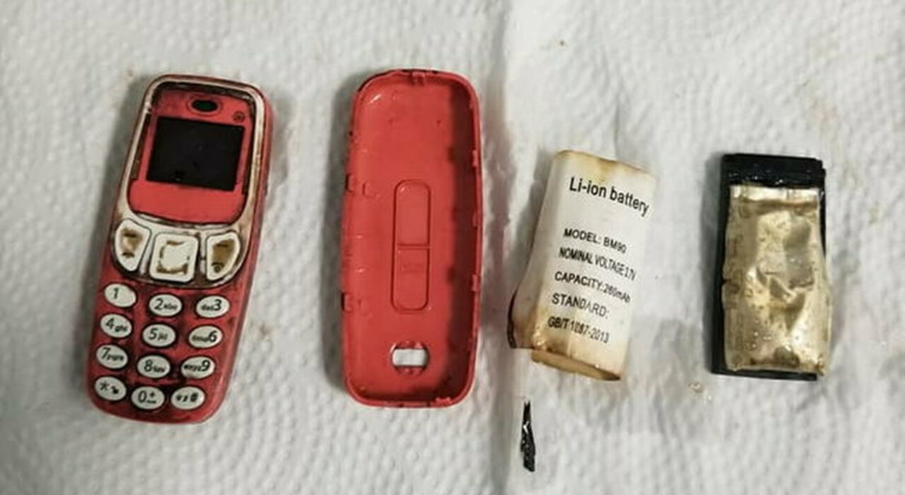 Ingoia un telefonino Nokia 3310 intero, il telefono estratto dopo 4 giorni è  intatto