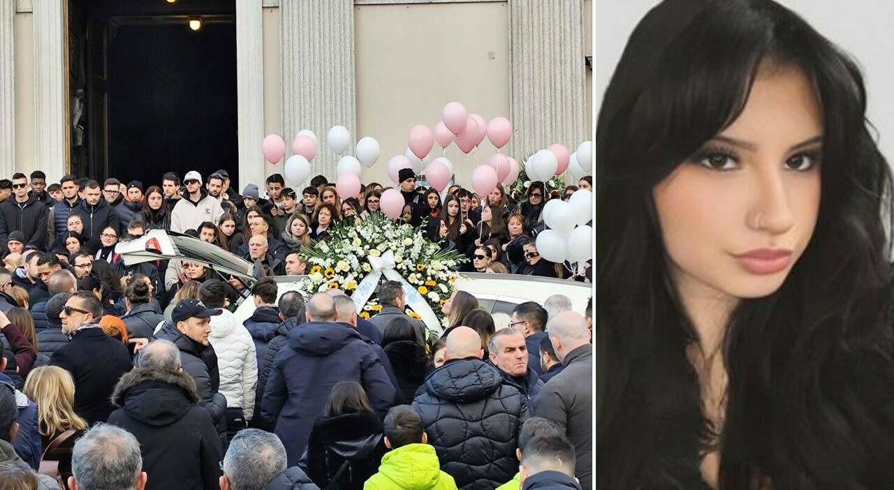 Jennifer Alcani morta a 13 anni, ai funerali palloncini e fiori sulla bara bianca. L