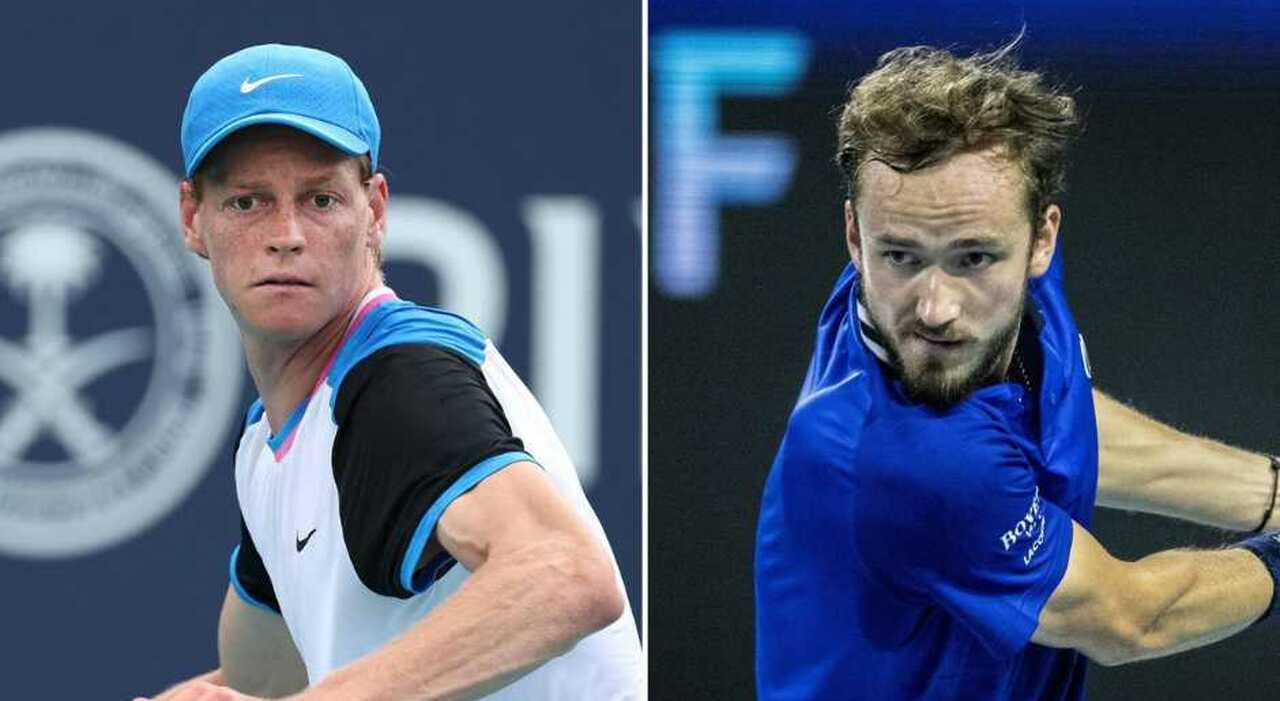 Rivalités et victoires : Sinner contre Medvedev sur le circuit ATP