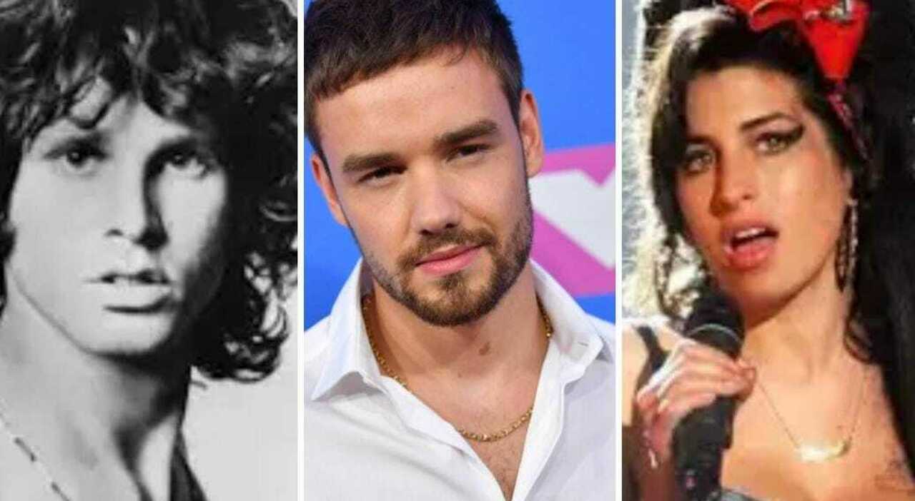 Non solo Liam Payne, le vite spezzate nel mondo della musica: da Amy Winehouse a Jim Morrison, le misteriose morti delle star