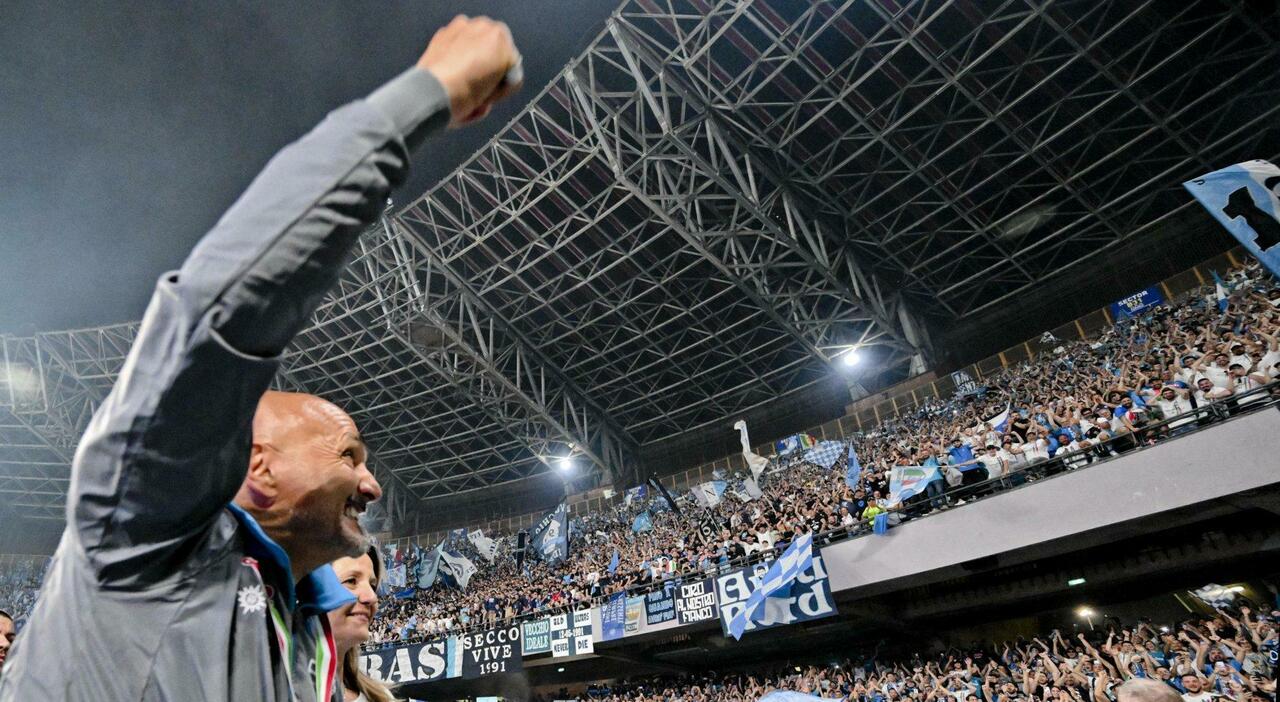 Napoli, doppia festa: domenica in tribuna ci sarà anche Spalletti