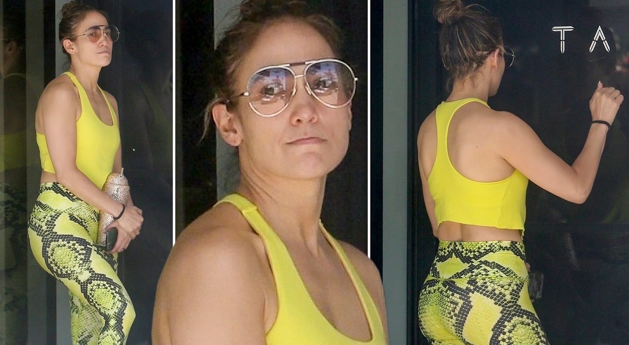 Jennifer Lopez, que foi obrigada a esperar do lado de fora da academia (um minuto) se irrita com os paparazzi: “Foda-se!”